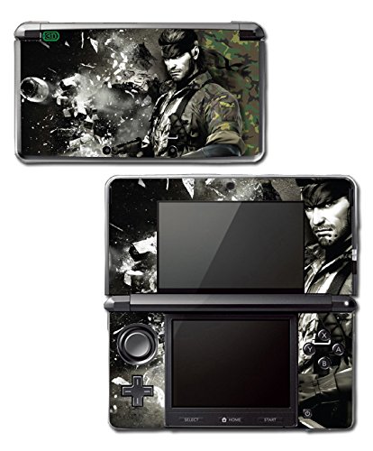 Metal Gear Solid 3 MGS Snake Eater Eva 3D Big Boss V Phantom Pain видео игра Vinyl Стикер на Кожата Стикер Калъф за Оригиналната система Nintendo 3DS
