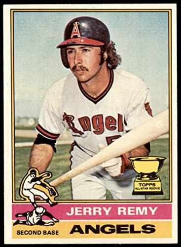 1976 Topps # 229 Джери Реми Лос Анджелис Энджелз (Бейзболна картичка) EX/MT Angels
