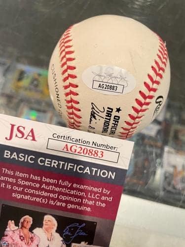 Double Duty Радклиф Негритянские лийг Бейзбол с един подпис Jsa Mint - Бейзболни топки с автографи