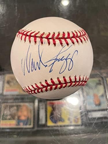 Wade Богс Red Sox йорк Янкис Лъчи Hof Single Signed Baseball Jsa - Бейзболни топки с автографи