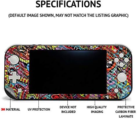 Калъф MightySkins от въглеродни влакна за Nintendo New 2DS XL - Nerd | Защитно, Трайно Текстурированное покритие от въглеродни