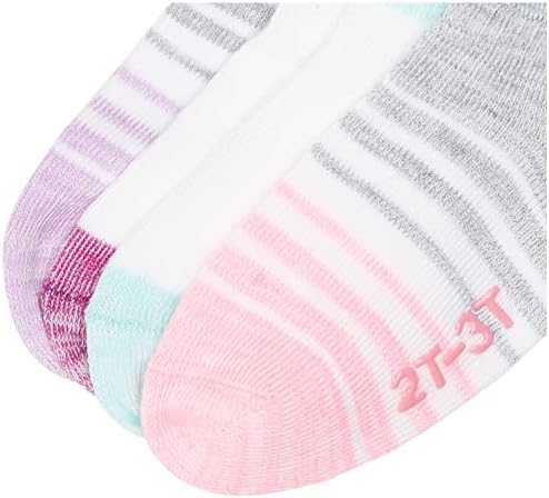 Чорапи за бебета и малки деца Hanes, Нескользящие чорапи на щиколотках, За момчета и момичета, 10 чифта в опаковка