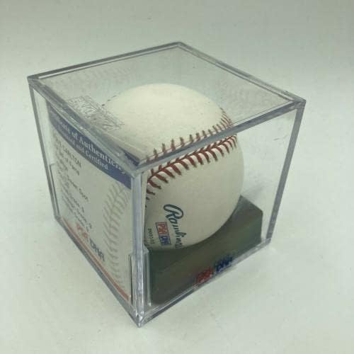 Стив Карлтън подписа Бейзболни топки на Мейджър Лийг Бейзбол PSA DNA Graded MINT 9 е с Автограф