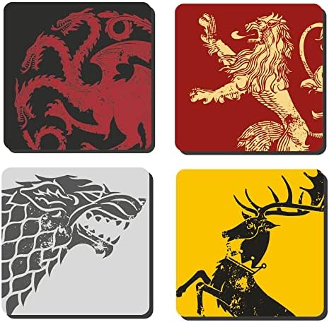Играта престола - Влакчета - Game of Thrones Комплект от 4 на каботажните с сигилами