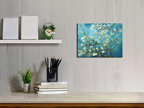 Pyradecor Модерен Цвете Бадеми Известната Картина маслени Бои Върху Платно на Ван Гог Цветни Картини върху Платно Стенно