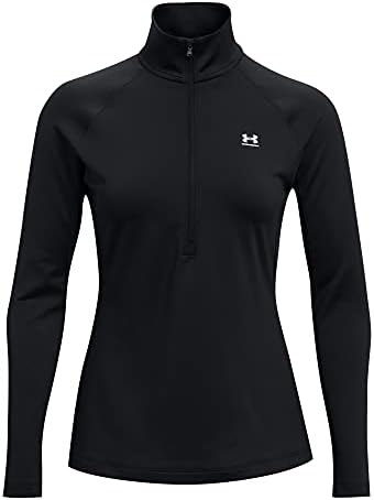 Женска тениска Under Armour Authentics ColdGear с цип на ¼ от размера на Under Armour