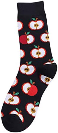 Рокля Памучни Чорапи с Диаманти Цвят Ежедневни Топли Цветни Блоковые Дамски Чорапи, Модни Чорапи Памучни Шокира Мъжки