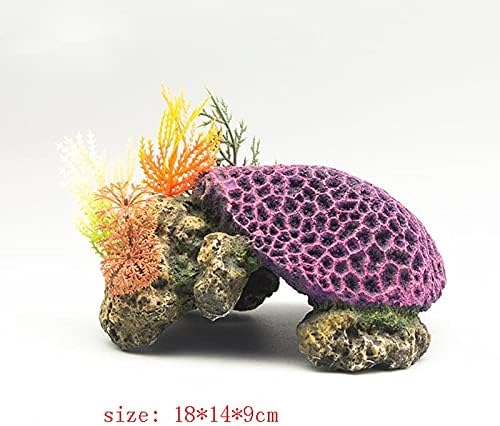 SXNBH Аквариум градините или коралово Бижу Аквариум За Риби Пейзаж Моделиране Украса на Кораловите Рифове Аксесоари За