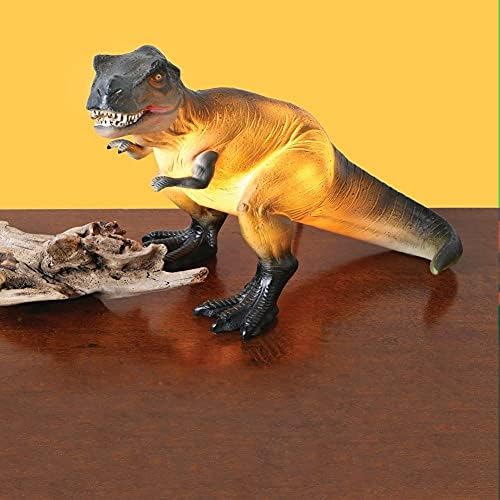 Че за Лампа с динозавром Тираннозавром Рексом - Настолна лампа с акцент на Тиранозавър Рекс - 10,5 x 9
