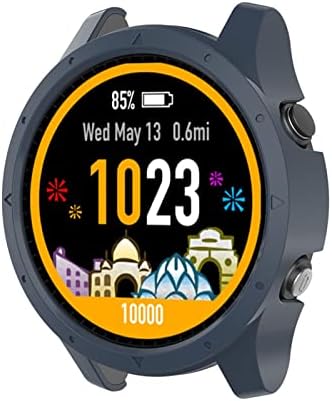 Защитен калъф ILAZI Protector Cover Shell за смарт часовник Garmin Forerunner 935/945 (Цвят: лилаво, Размер: Forerunner
