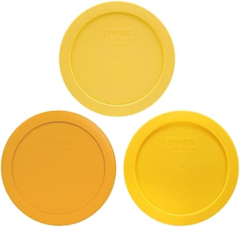 Огнеупорно 7201-Замяна на кутията Plasitc за съхранение на хранителни продукти, с 4 чаши Жълто Жълтъка, Лимон Майер и