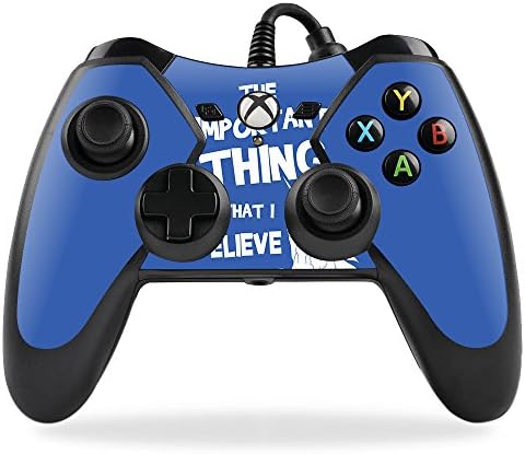 Кожата MightySkins е Съвместим с контролера PowerA Xbox One Elite – Unicorns Believe | Защитен, здрав и уникален винил
