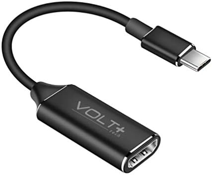 Работи от комплекта на VOLT PLUS ТЕХНОЛОГИИ 4K, HDMI USB-C е съвместим с професионален адаптер за HTC One M9 с цифрово