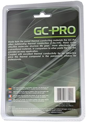 Gelid Solutions GC-PRO 1g с инструмент - Термопаста за радиатор | Максимална топлопроводимост | е Лесен за използване