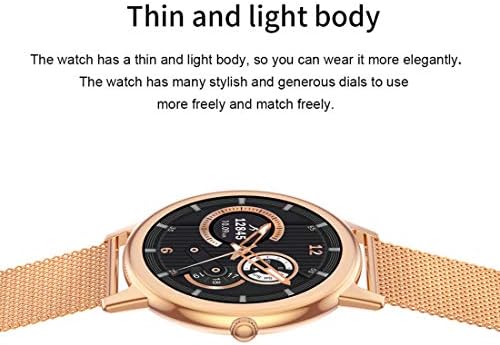 E10-Тънки смарт Дамски часовници с Пълен Сензорен екран, Bluetooth, Спортен Тракер, Фитнес Часовник Smartwatch за Android