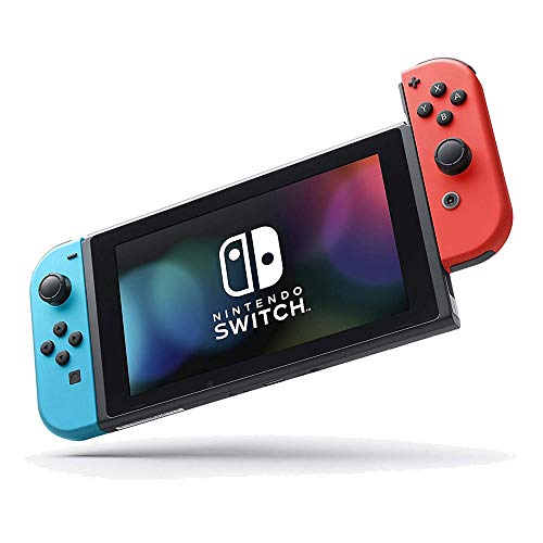 Конзолата на Nintendo Switch обем 32 GB с неоново-синьо и червено ключа Joy-Con HACSKABAA Пакет Switch USB Type-C Bluetooth