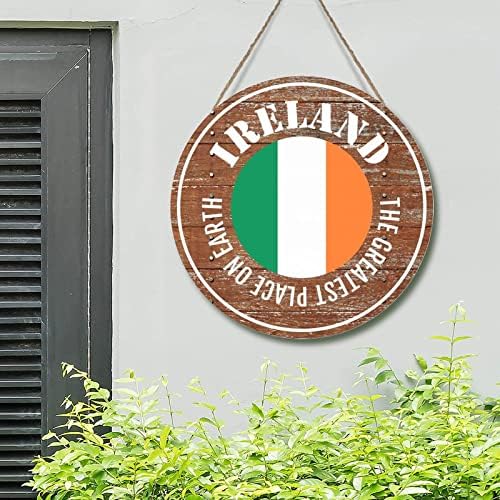 Ирландия Венец На Входната врата на най-великите Места, на Земята Ирландия Знак за Стенен Интериор на Националния Флаг