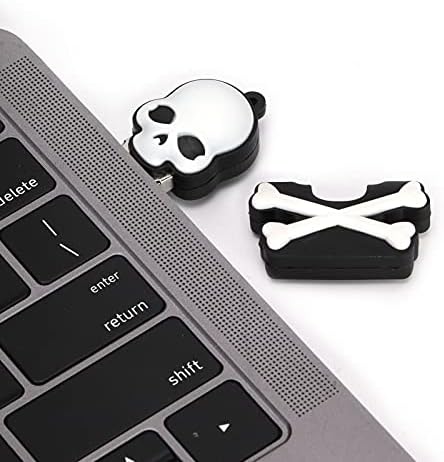 U Диск-символ на пиратски череп на USB Флаш устройство, Карта с памет за съхранение и трансфер на данни, Преносим Мини