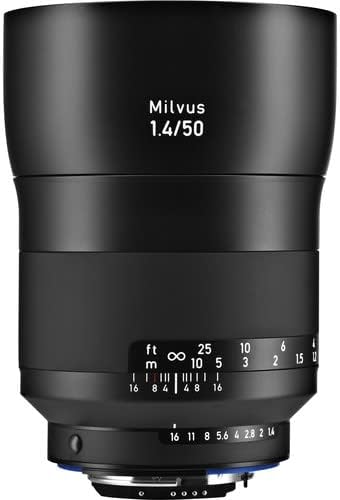 Комплект обективи за моя фотоапарат ZEISS Milvus Super Speed 4 обективи за Nikon F-Mount ZF.2, черен