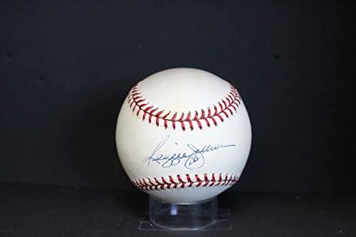 Реджи Джаксън Подписа Бейзболен Автограф Auto PSA/DNA AM48561 - Бейзболни топки с Автографи