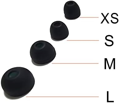 Luckvan Сменяеми втулки за слушалки Sony от серията XBA MDR WF Силиконови накрайници за уши за слушалки Sony WF-1000XM4
