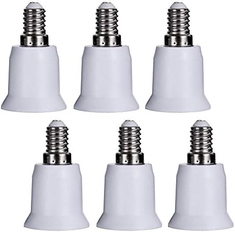 (5 бр./опаковане.) YiLighting - E14 Европейска база за E26/E27 Edison Основната led лампа с нажежаема Жичка Съединители
