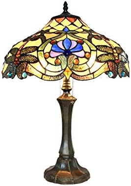 Настолна лампа Клои CH15715AV17-TL2 Amberwing, Един размер, Многоцветен