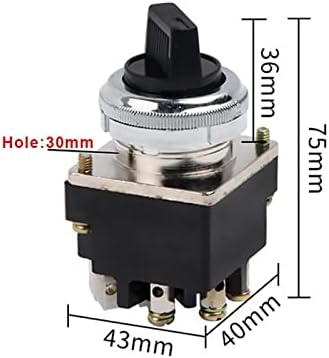 1БР 30 мм Централен ключ LS2-2 LS2-3 Писалка за Превключване на Джойстик Контролери Завъртане на Превключвателя за избор