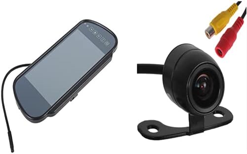7 TFT LCD Огледален Монитор + Автомобилна Камера за Обратно виждане за Обратно виждане с HD-камера за Нощно Виждане,