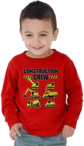 Риза с дълъг ръкав за Деца Строителна Бригада SpiritForged Apparel за деца