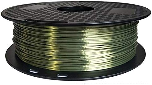 Конци за 3D-принтер Ljw PLA 1,75 мм 1 кг Материал за 3D печат на Консумативи Печатна конец (Цвят: бронзов)