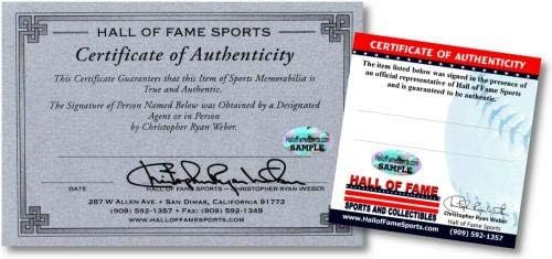 Уоли Мун Подписа карта MLB Бейзбол Кардиналите Dodgers с автограф w / COA - Бейзболни картички С автограф