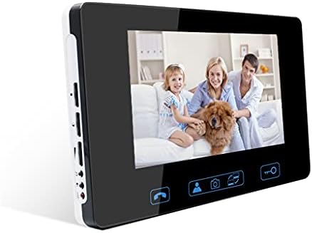 CXDTBH Домофонна система, 7-Инчов Сензорен Екран на Монитор, Външен Звънец Камера за Видео Телефон Врати за Дома Системи