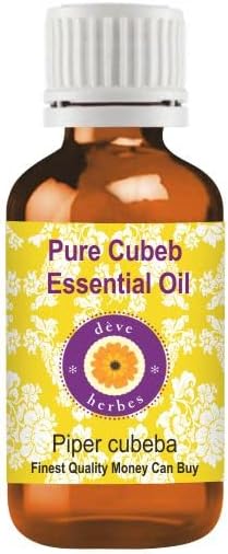 Етерично масло Deve Herbes Pure Cubeb (Piper кубеба), дистиллированное пара, 100 мл (3,38 унция)