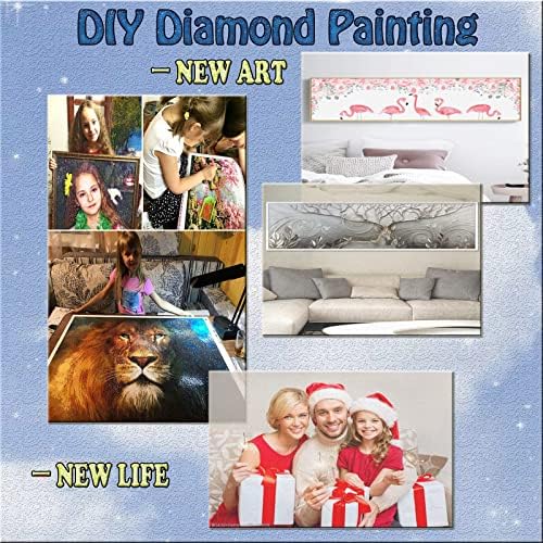 Комплекти за Диамант Живопис за възрастни, Украса Цветни Diamond Изкуство За Начинаещи, 5D Боята по Номера, Голяма Пълна