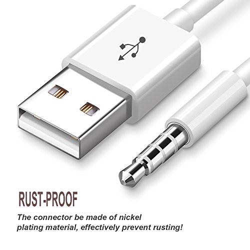 iMangoo кабел за зареждане, кабел за iPod Shuffle USB Кабел, Кабел за синхронизация на данни Кабел за 3,5 мм Plug AUX
