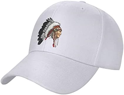 Its All Indian Land Шапка индианци Мъжки Дамски бейзболна шапка Регулируема Класическа Сива Шапка на шофьор на камион