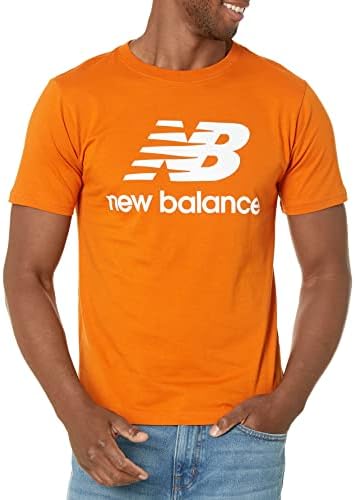 Мъжки дрехи New Balance Essentials С Сборчатым логото с Къс ръкав