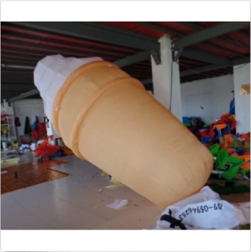 реклама балон сладолед 4m/13ft раздувная осветени въздушно топка с воздуходувкой 110v 220v
