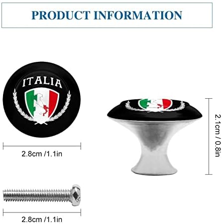 Nudquio Italia Италия, Карта на Италия Флаг мебели за дома дръжка от неръждаема стомана плъзгащо се чекмедже за кухненски