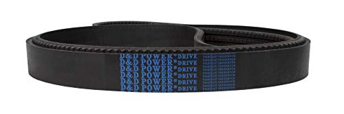 D&D PowerDrive R5VX530-4-Лентов Клиновой рамо със Зъби, Гума