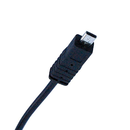 Кабел за предаване на данни HQRP USB, Съвместим с кабел за цифров фотоапарат Sony Cyber-Shot DSC-W330 DSC-W370 DSC-W520