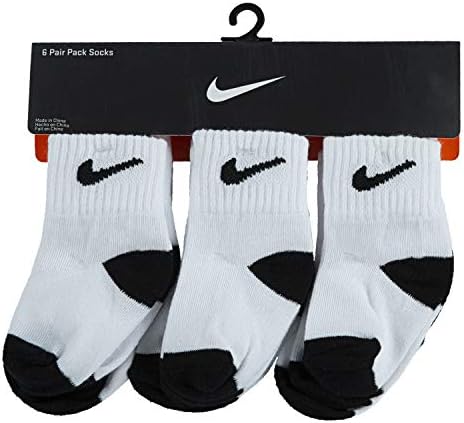Чорапи за момчета Найки на щиколотках (6 двойки)