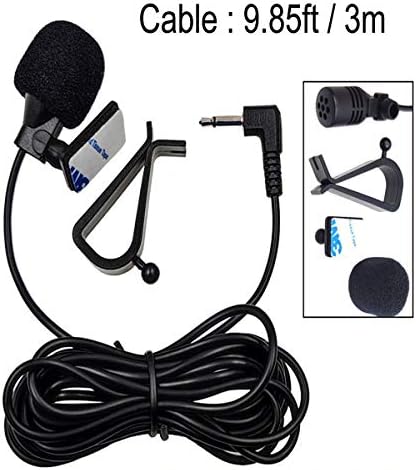 MICMXMO 3,5 мм Микрофона за Кола За Главното Устройство С поддръжка на GPS, DVD, Стерео Аудио Радио В Събирането на Микрофон