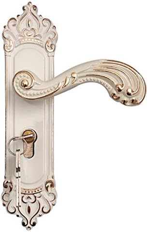 TREXD Европейски Стил Спалня Дръжка Заключване Автоматично Заключване на вратите Комплект Ключове Комбинация от Алуминиева