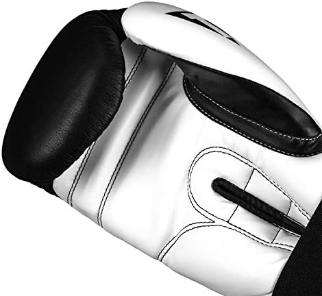 TITLE Боксови ръкавици Dynamic Strike Heavy Bag, Черно-бели, 16 унции