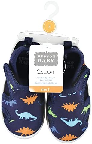 Детски Сандали Hudson Бебе и Водна обувки, Динозаври, 4 Американски Бебе Унисекс