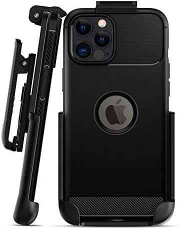 Клип за колан в джоба, който е съвместим с Spigen Rugged Armor, който е Съвместим с iPhone 12 Pro Max (само кобур - калъф