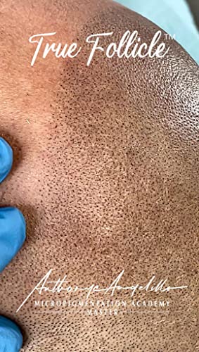 Игла за микропигментации на кожата на главата АКАДЕМИЯ микропигментации True Follicle 2RL - игли, обезмаслено мляко на