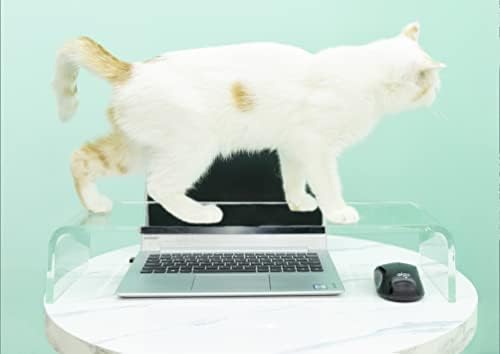 Акрилна Защитно покритие на клавиатурата от Котки, Поставка за монитор на компютъра и на Поставка за лаптоп